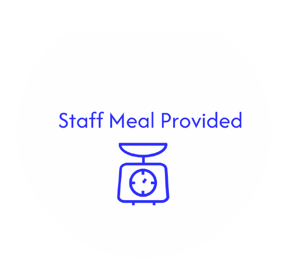 staff meal provided. a revolutionary app for the hospitality industry.